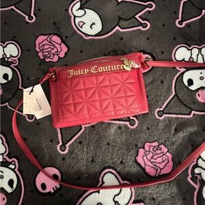 Juicy Couture Red Quilted Women's Bag